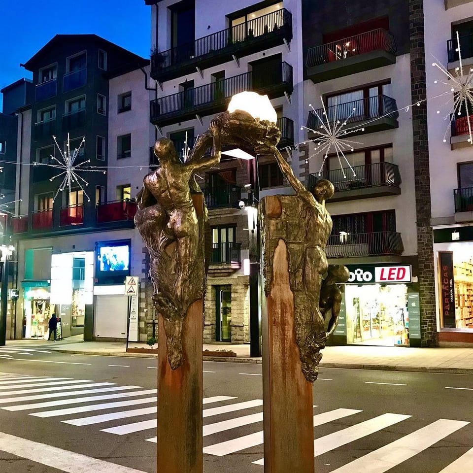 Rues d'Andorre à Noel
