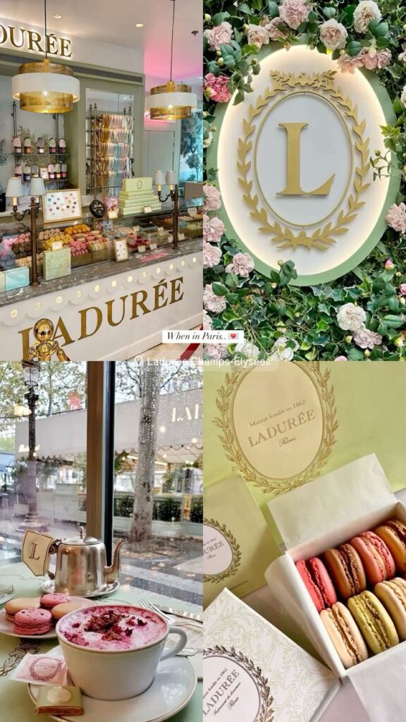 LaDurée collage by Anushka Sawhney