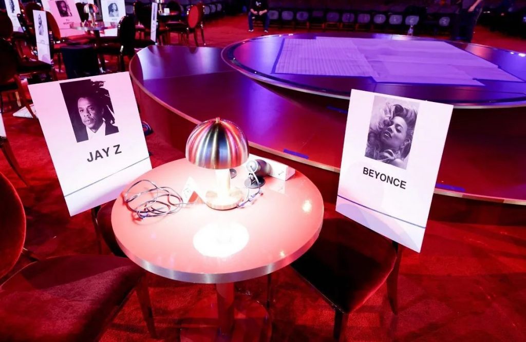 Grammys 2023-Placement en salle