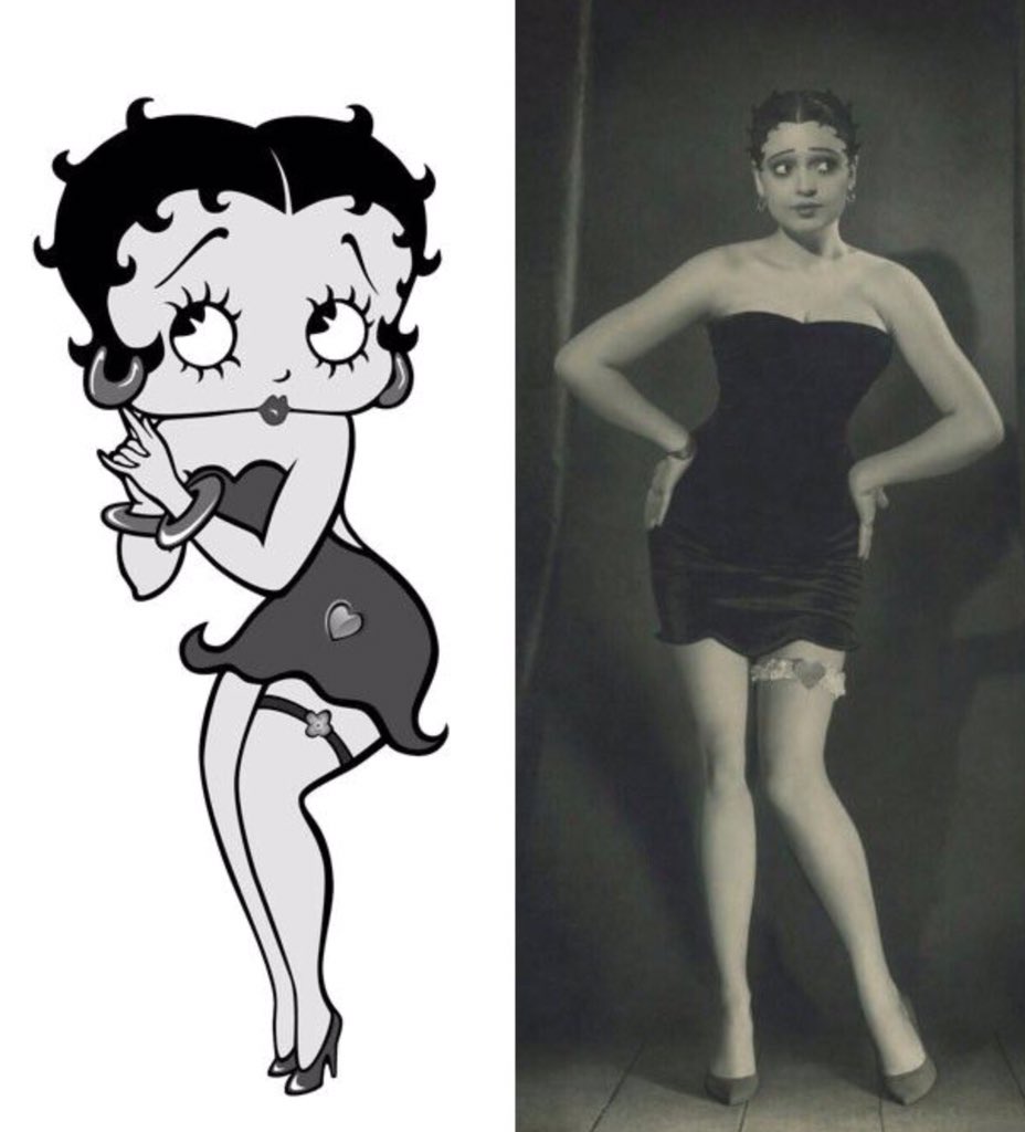 Esther Jones et Betty Boop années 20