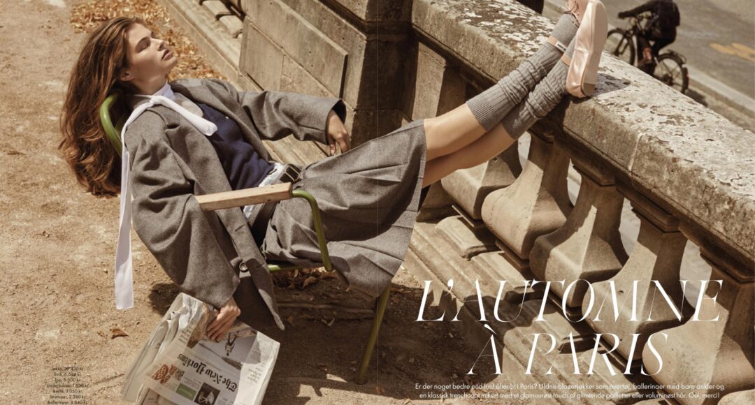 Elle Denmark automne à paris