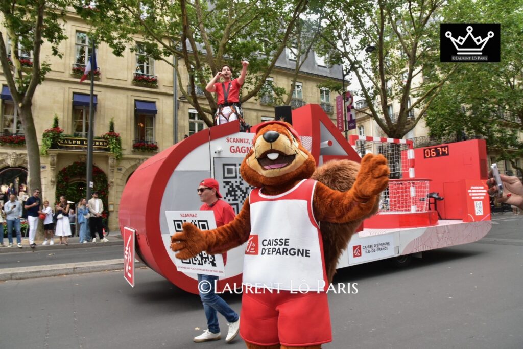Les mascottes des JO