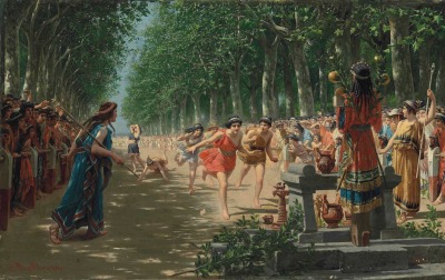 Les jeux héraultais par Prospero Piatti