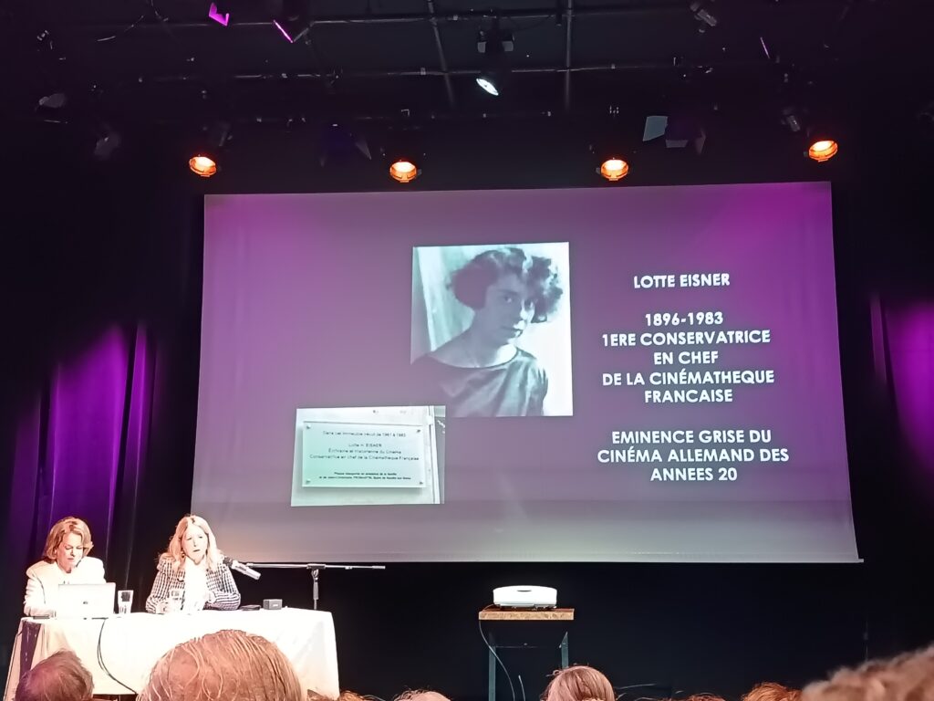 Lotte Eisner spécialiste du cinéma allemand de la belle époque