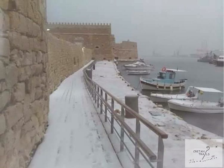 Heraklion en hiver par Cretan Trails
