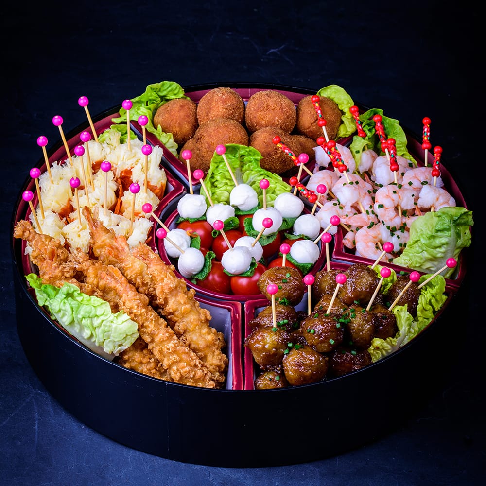 Lb La Boite: le plateau de brochettes inspirés des saveurs du monde.