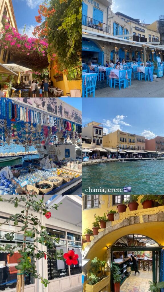 Chania collage source Pinterest
