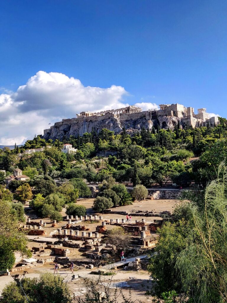 L' Agora antique d'Athènes, Grèce