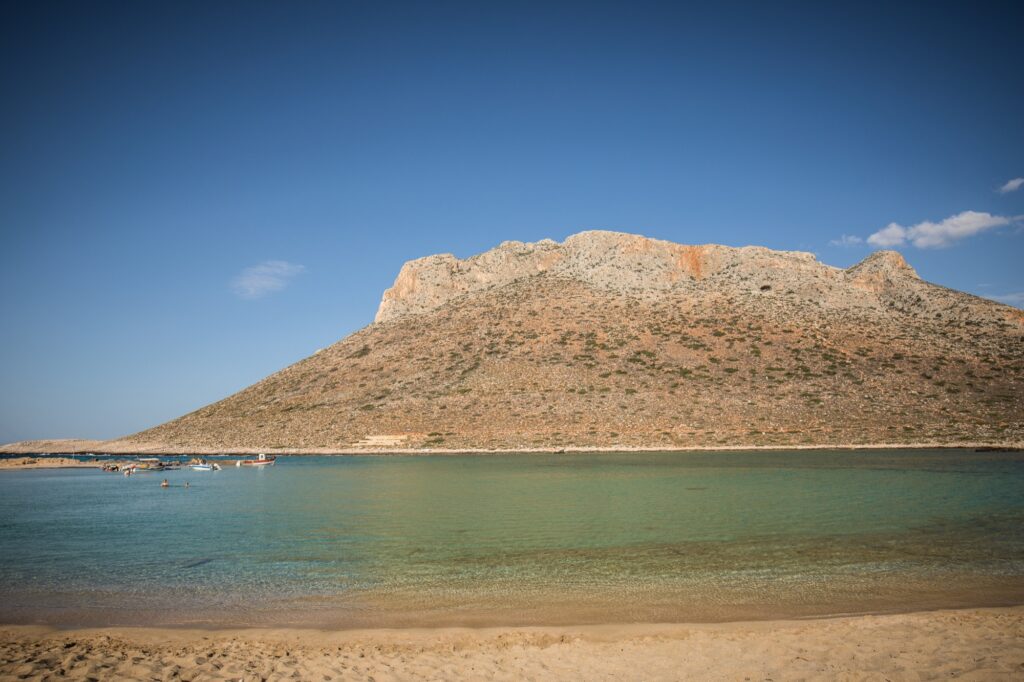Le sein d'Aphrodite sur la presqu'île d'Akrotiri en Crète