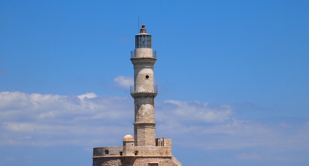 Chania vue sur son phare