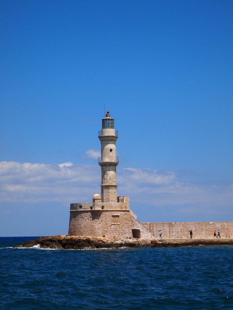 Chania vue sur son phare