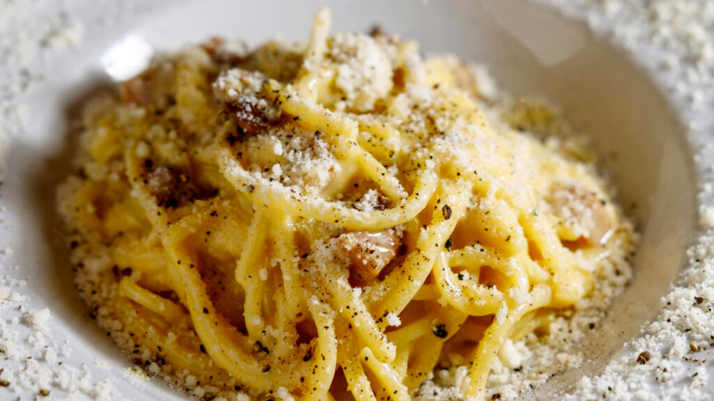 pâtes à la Carbonara di Roscioli
