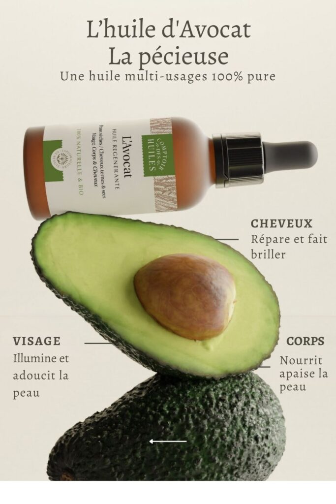 Huile d'avocat- l'alliée indispensable de votre hiver