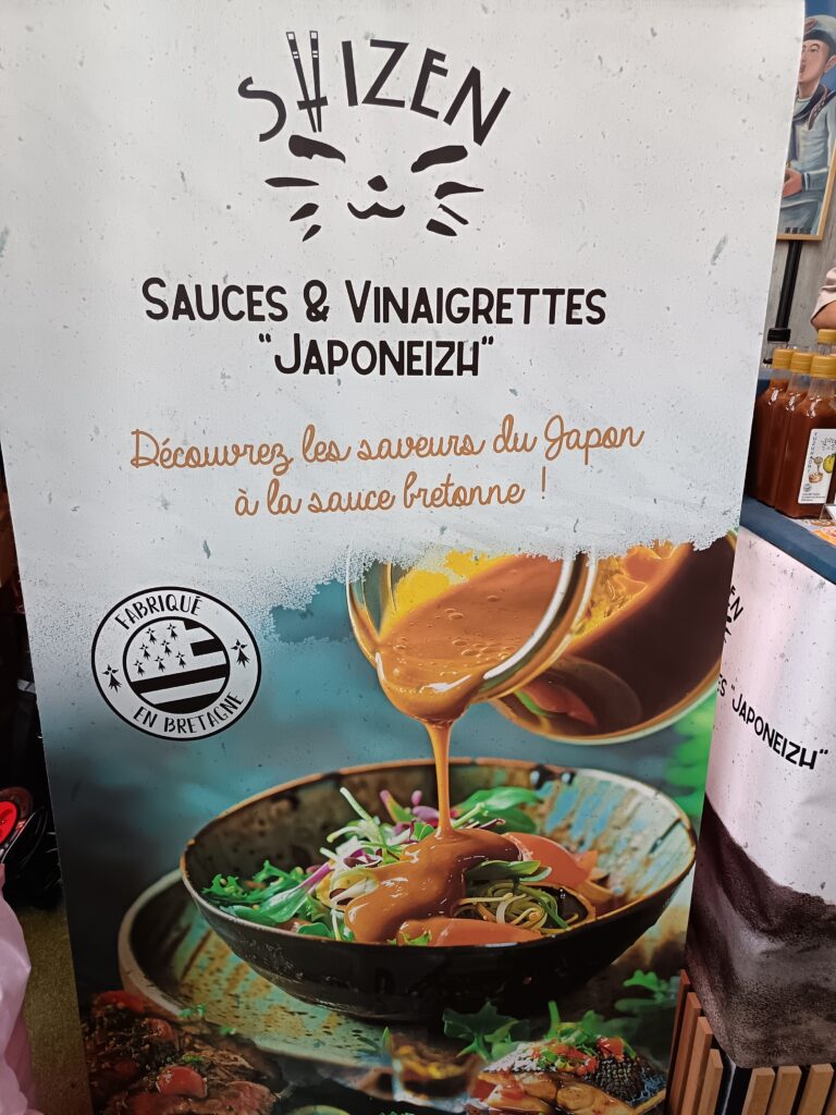 Shizen la marque de sauces japonaises à la mode bretonne.