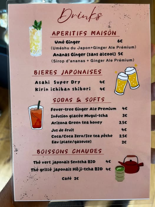 les boissons à découvrir chez Koto-Koto