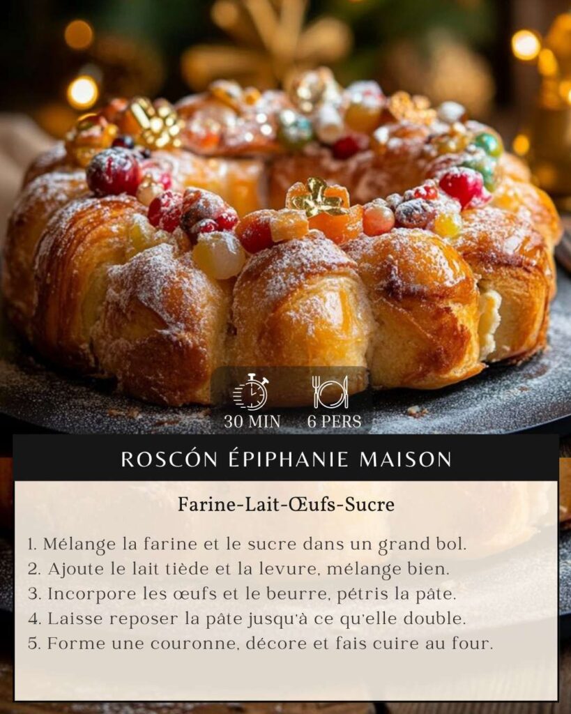 Roscon La galette des rois espagnole