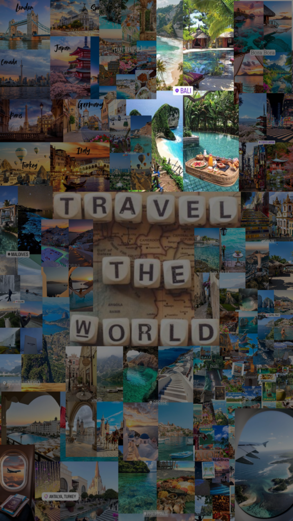Travel the world Adriana Williams