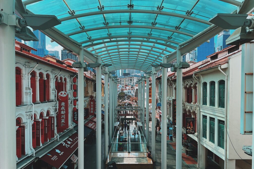 Vues de Chinatown, Singapour