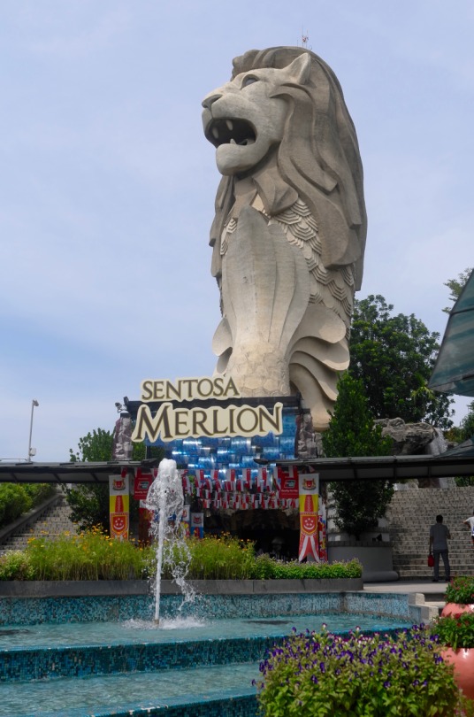 Merlion, l'emblème de Singapour 