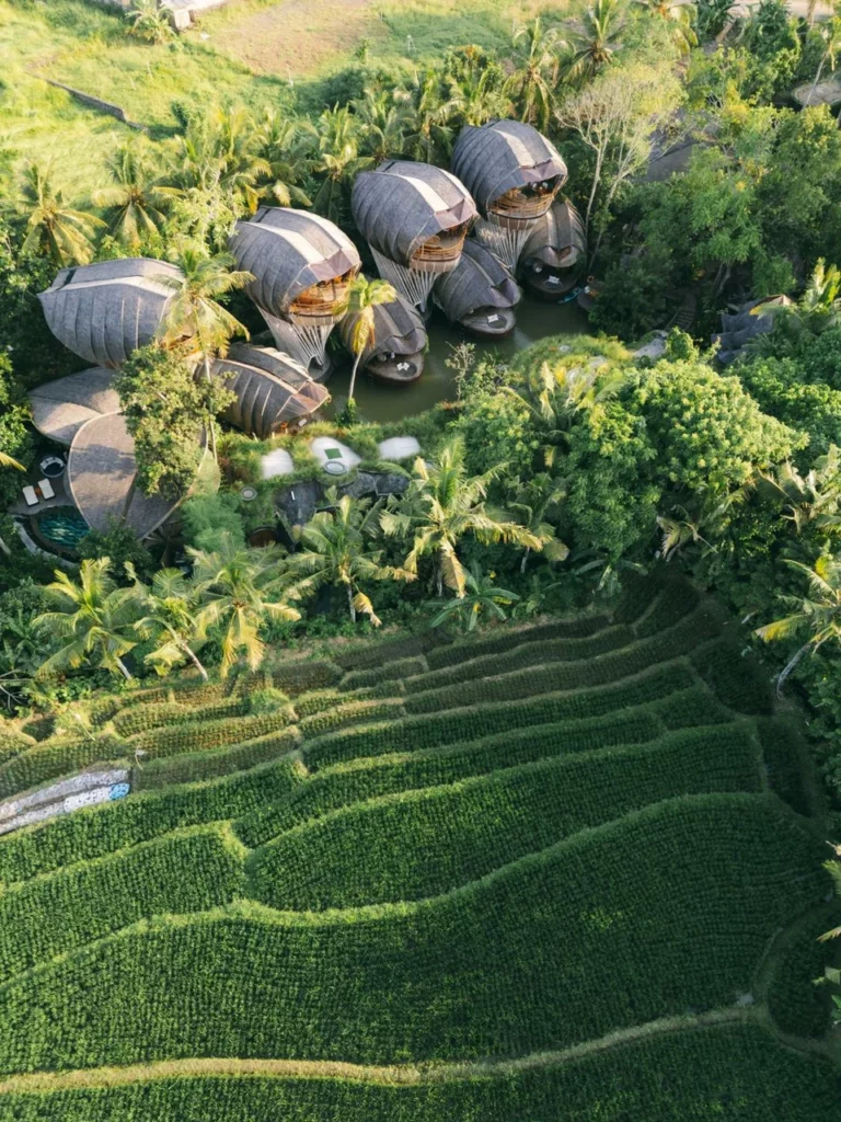 Ulaman Eco Luxury Retreat au milieu des rizieres a Bali