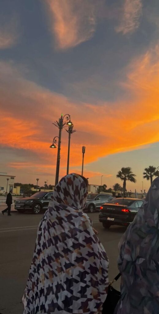 Coucher de soleil sur Nouakchott