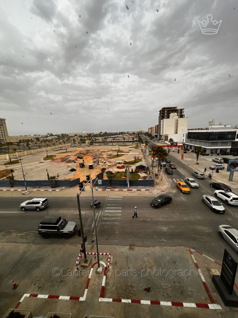 Vue panoramique de Nouakchott depuis les hauteurs du MH Hotel Nouakchott
